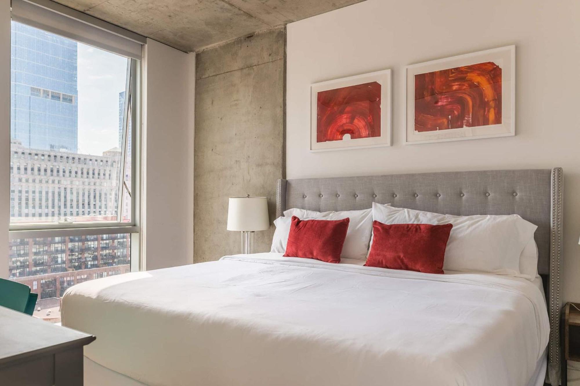 2Br Elegant Premium Suite With Balcony & Sweeping City Views Chicago Extérieur photo