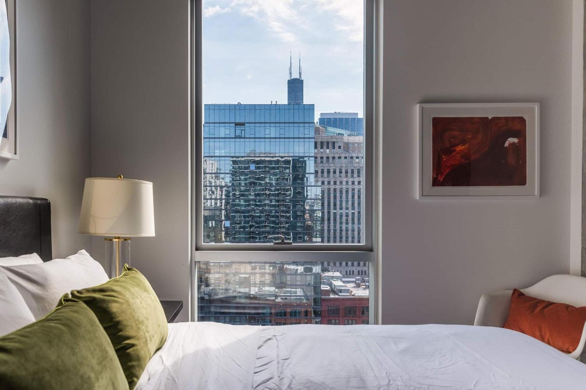 2Br Elegant Premium Suite With Balcony & Sweeping City Views Chicago Extérieur photo